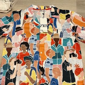 NWT zara button down